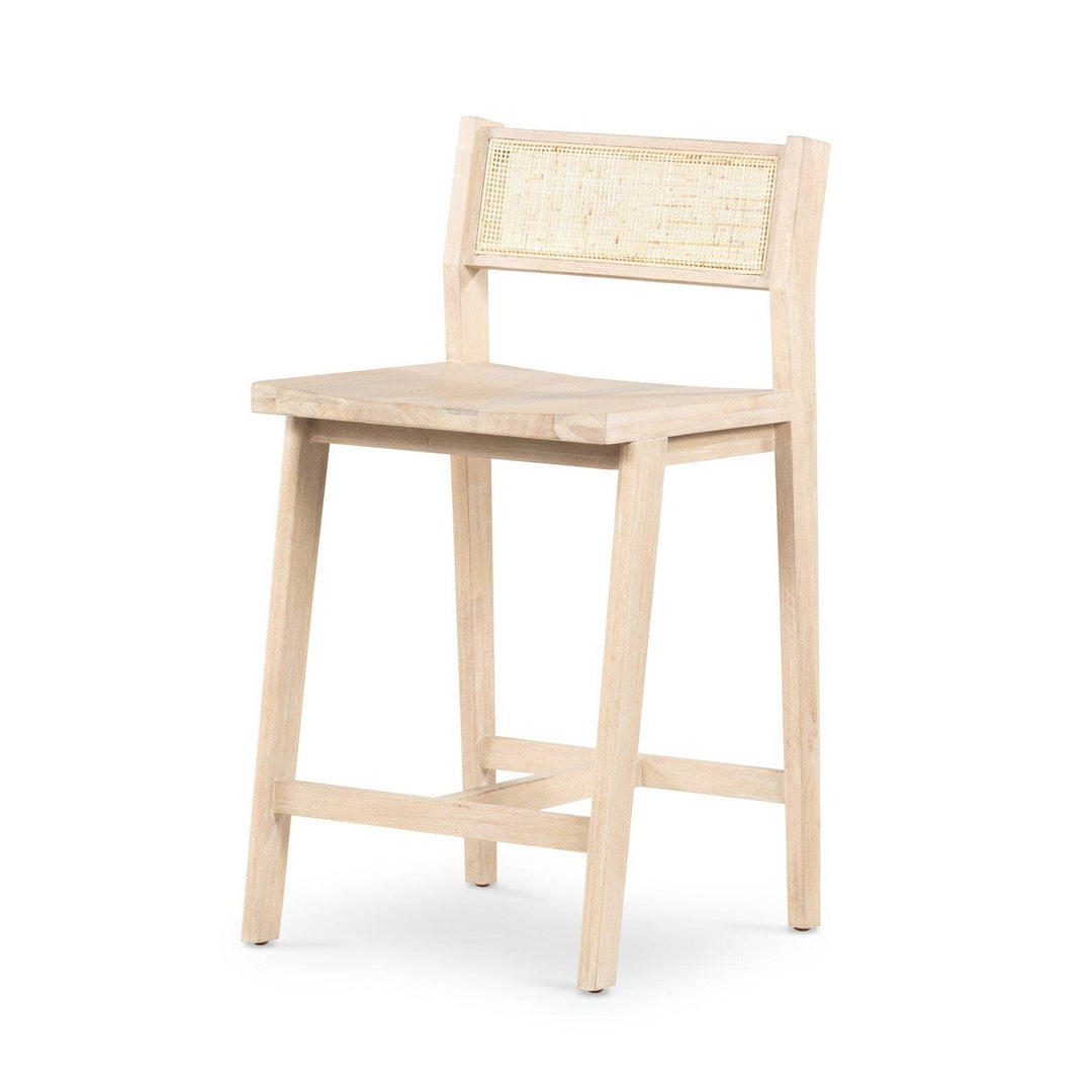 Clara Counter Stool - White Wash Mango