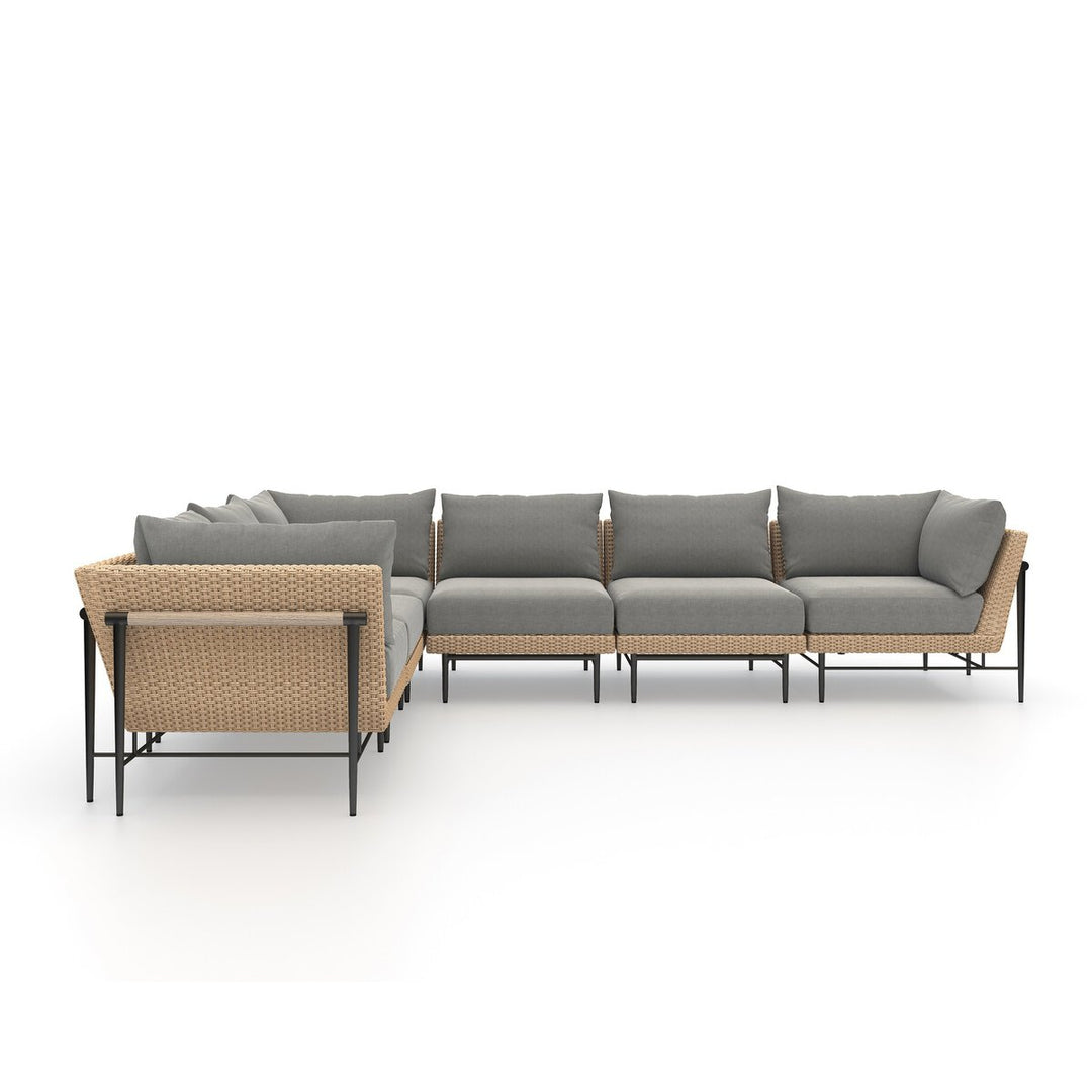 Dublin Outdoor 6 Pc Sectional