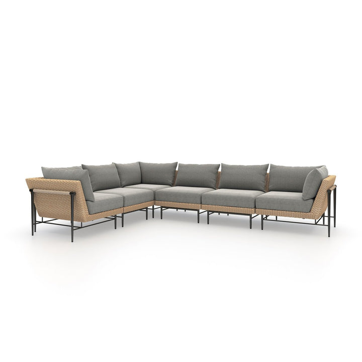 Dublin Outdoor 6 Pc Sectional