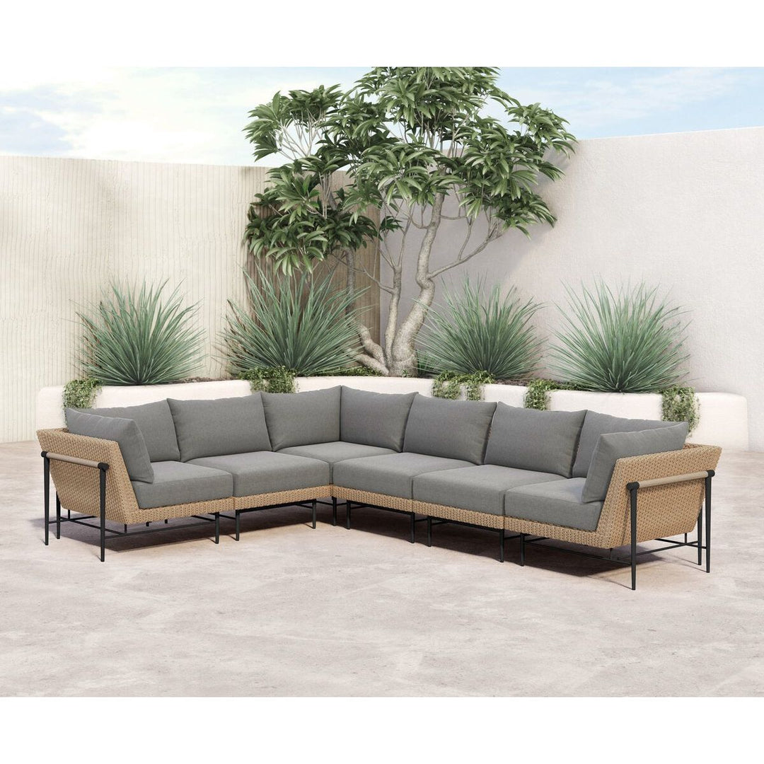 Dublin Outdoor 6 Pc Sectional