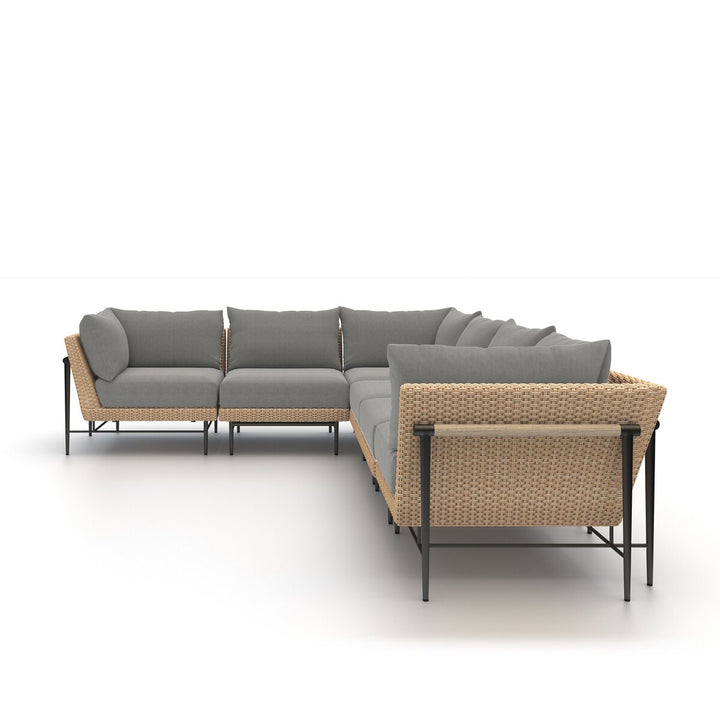 Dublin Outdoor 6 Pc Sectional