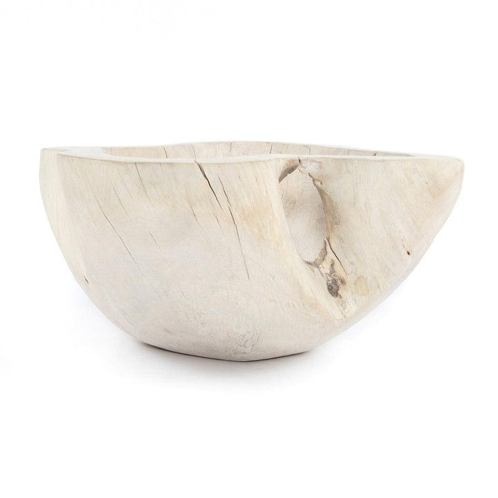 Raw Edge Bowl - Ivory