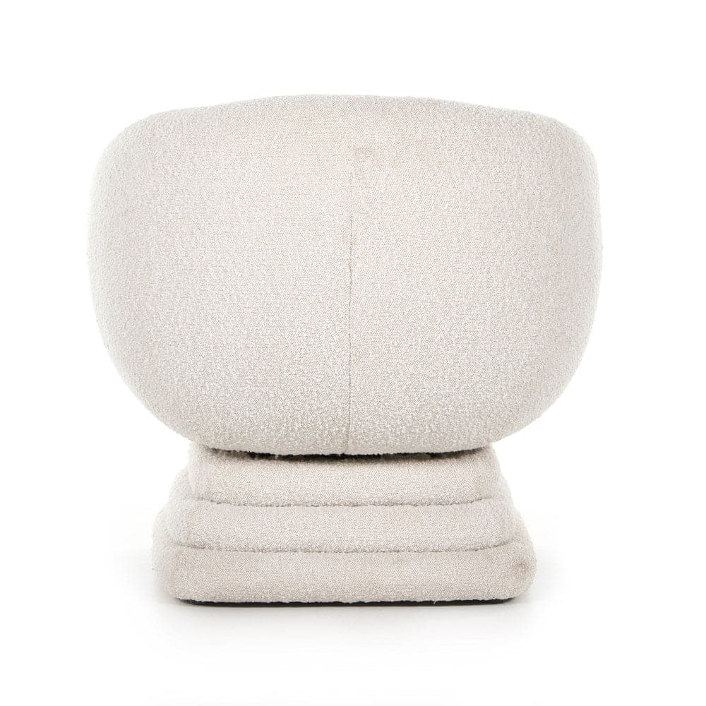 Daisy Swivel Chair - Knoll Natural Boucle