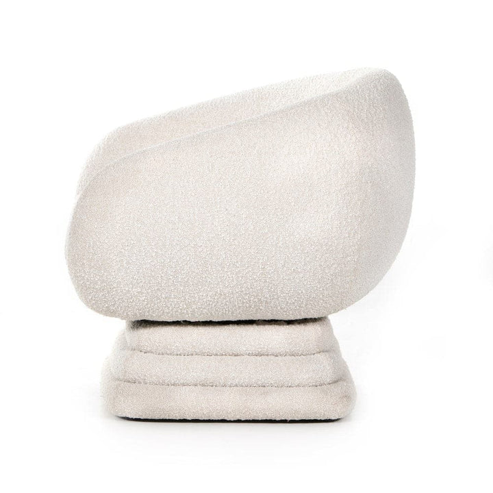 Daisy Swivel Chair - Knoll Natural Boucle