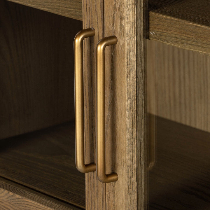 Tate Cabinet - Drifted Oak Solid