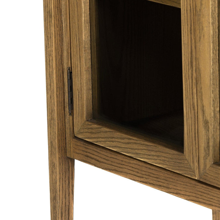 Tate Cabinet - Drifted Oak Solid