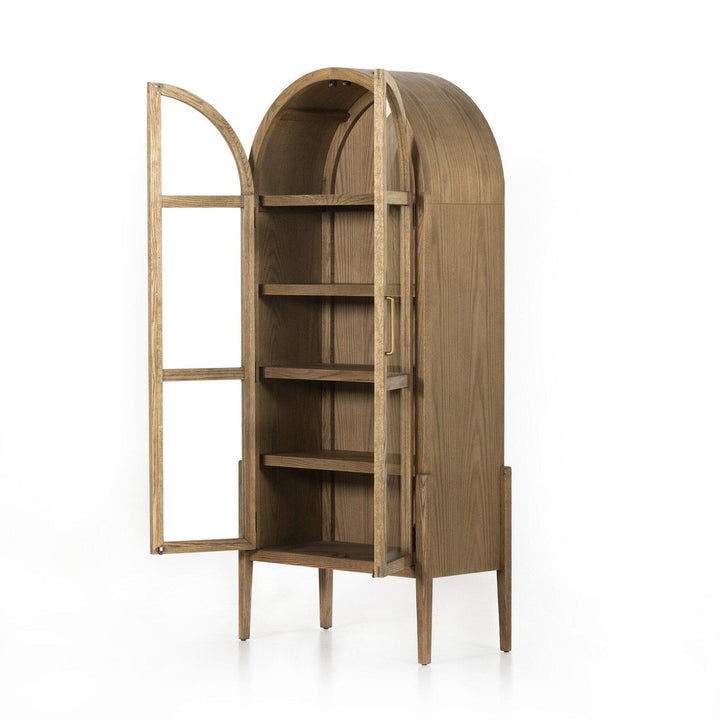 Tate Cabinet - Drifted Oak Solid