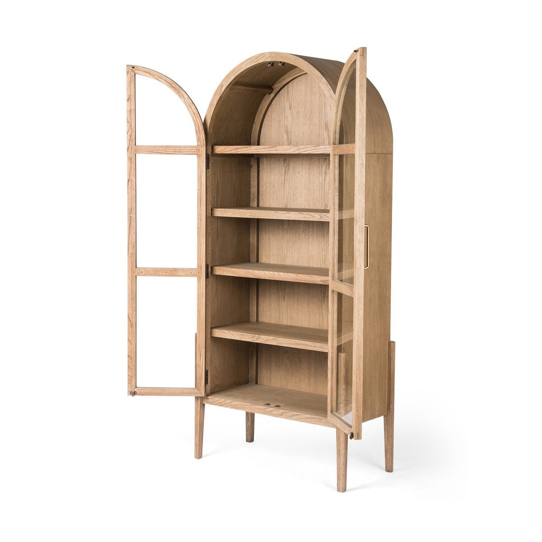 Tate Cabinet - Drifted Oak Solid