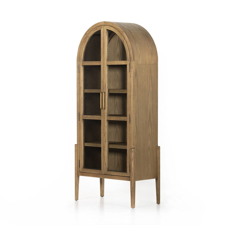 Tate Cabinet - Drifted Oak Solid