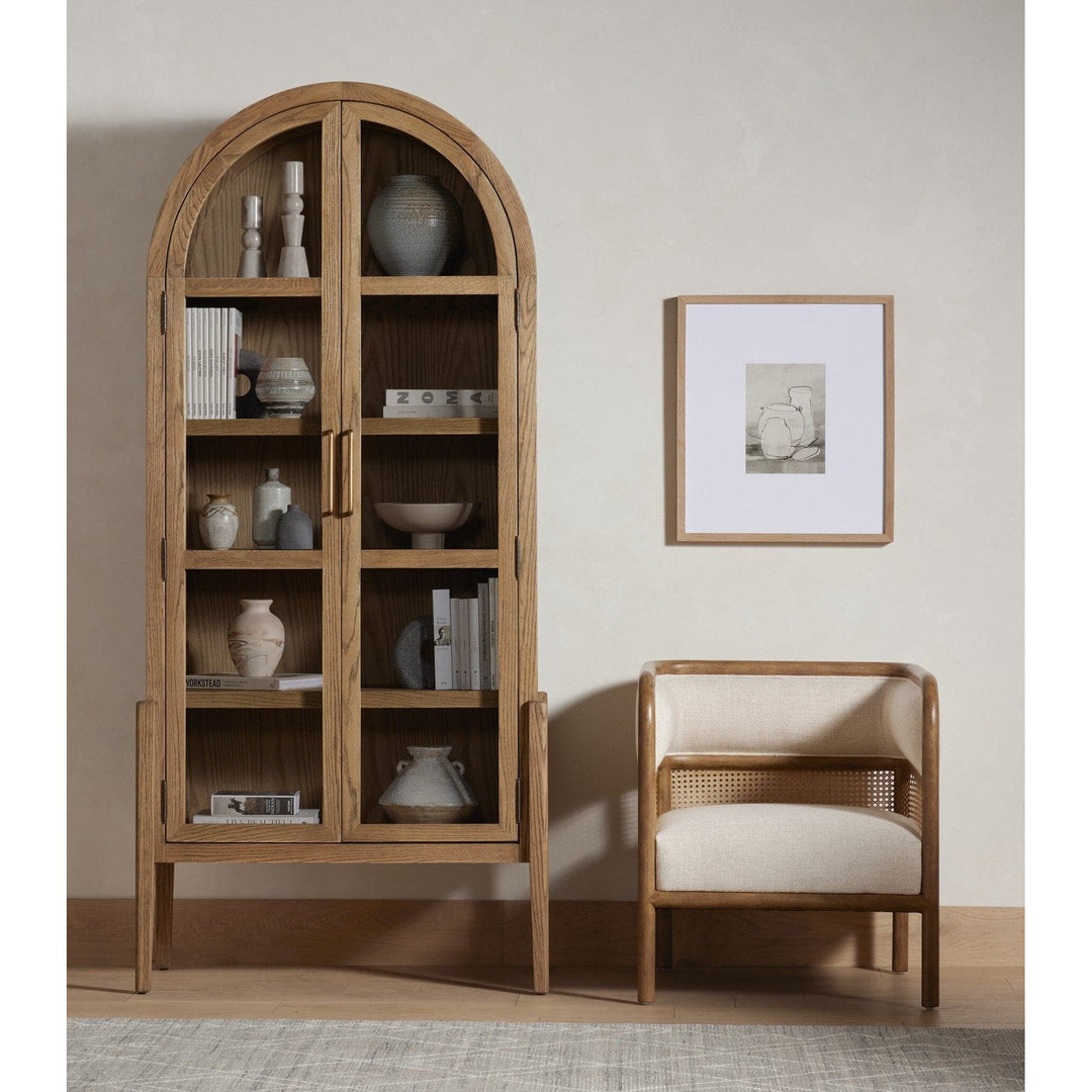 Tate Cabinet - Drifted Oak Solid