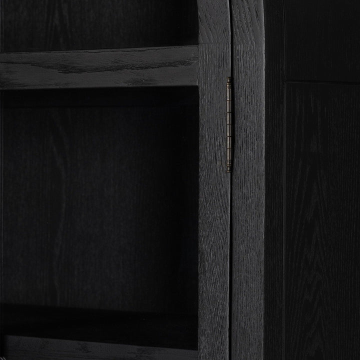 Tate Cabinet - Drifted Matte Black