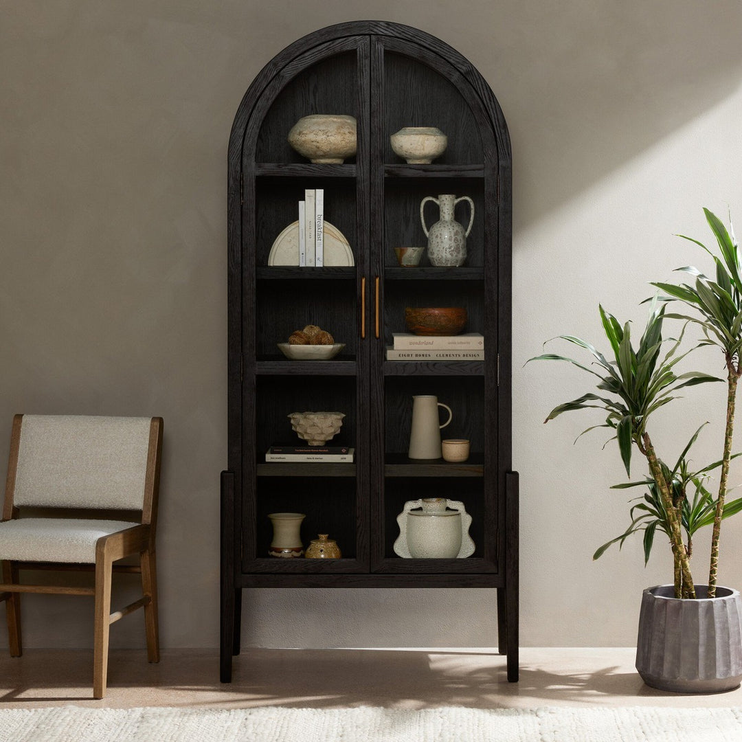 Tate Cabinet - Drifted Matte Black