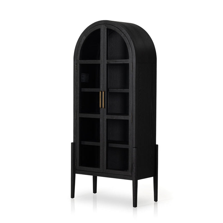 Tate Cabinet - Drifted Matte Black