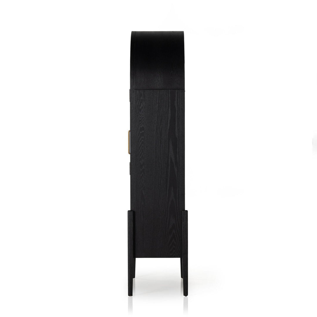 Tate Cabinet - Drifted Matte Black