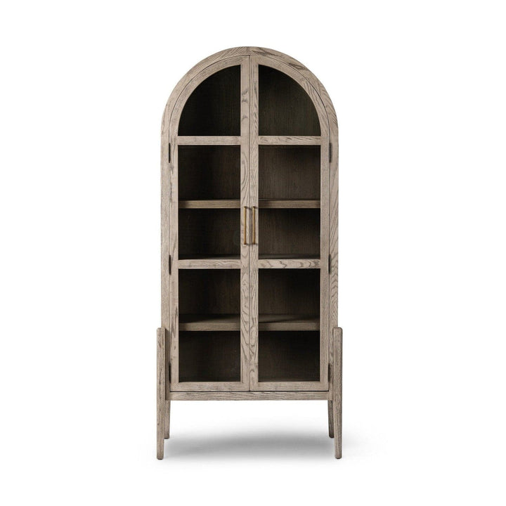 Marlow Cabinet - Rustic White Solid