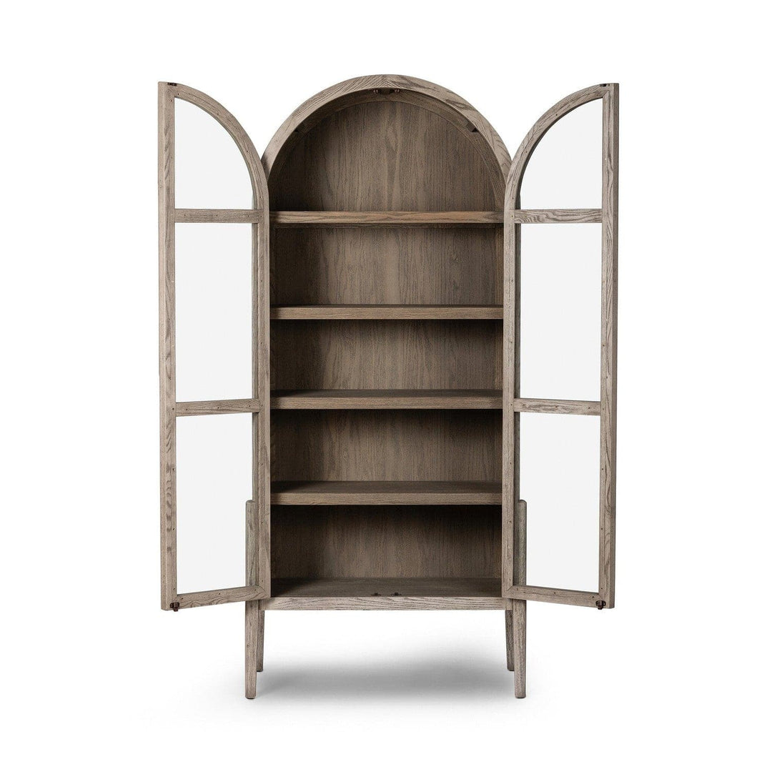 Marlow Cabinet - Rustic White Solid