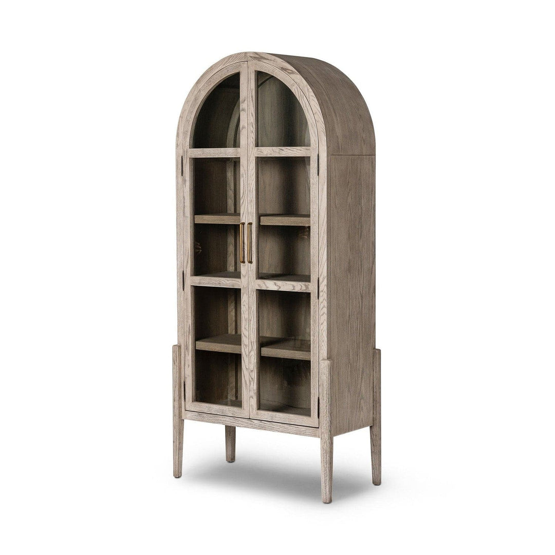 Marlow Cabinet - Rustic White Solid