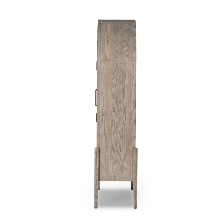 Marlow Cabinet - Rustic White Solid