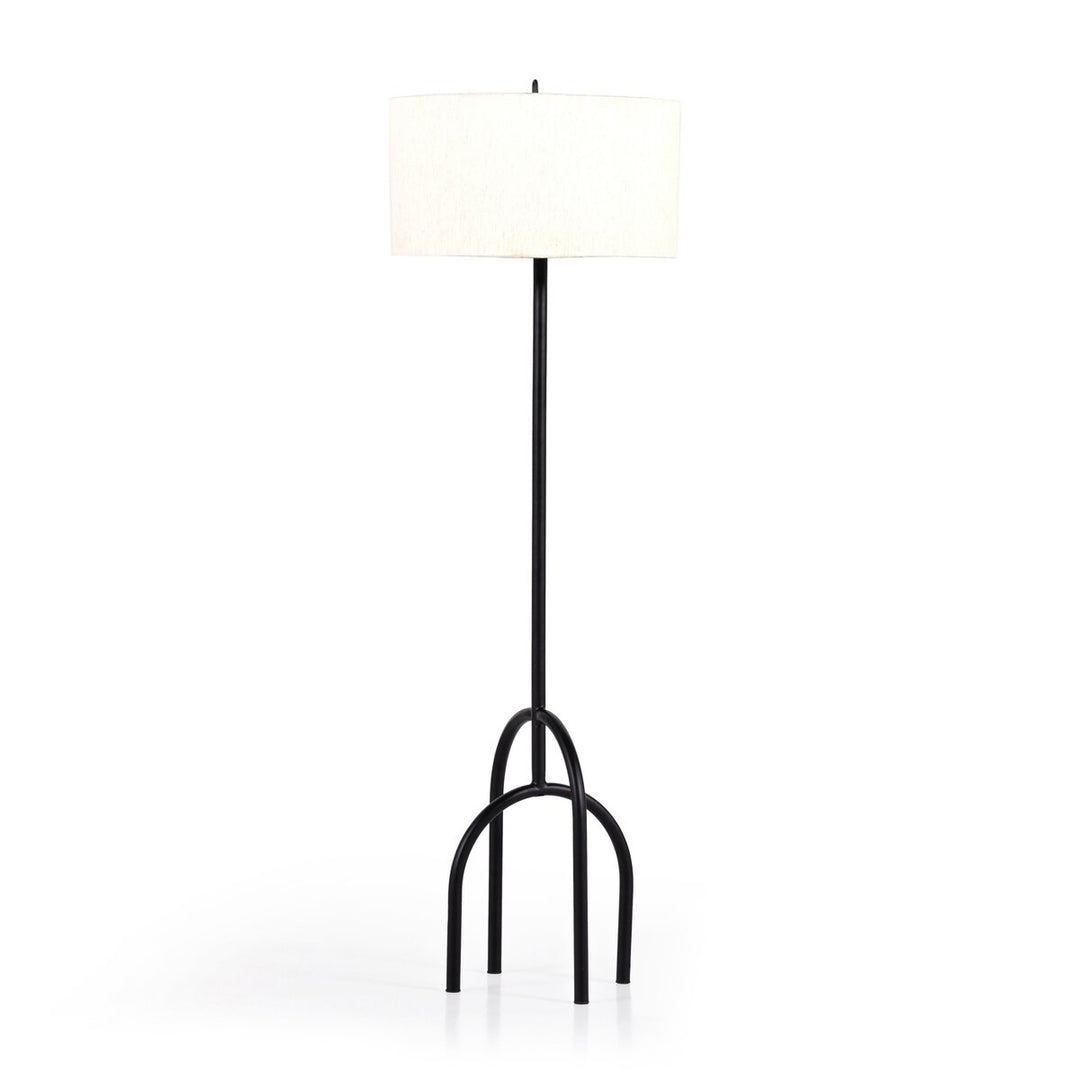 Curve Floor Lamp - Matte Black