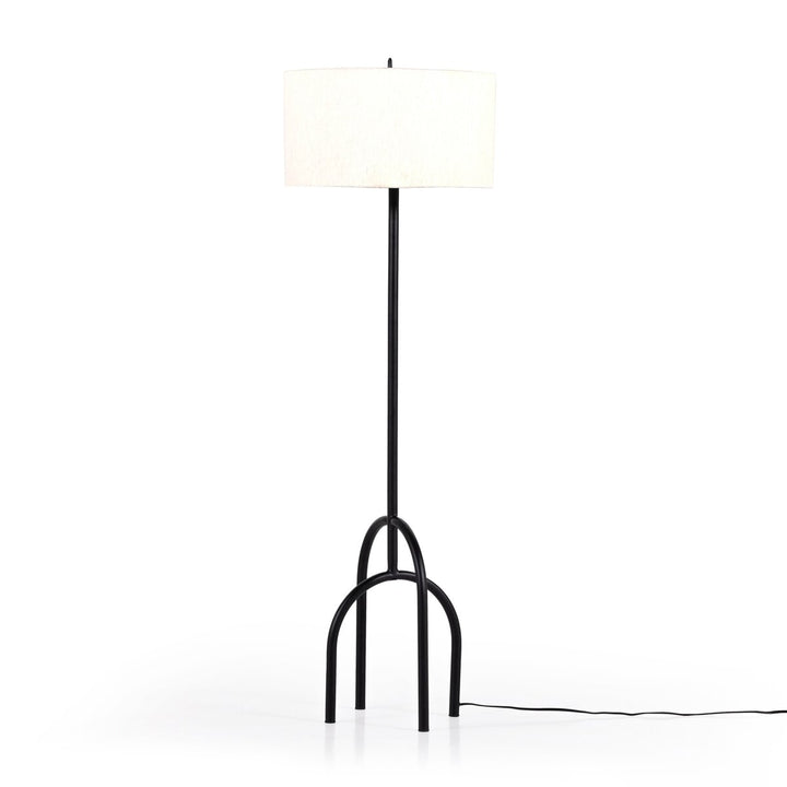 Curve Floor Lamp - Matte Black