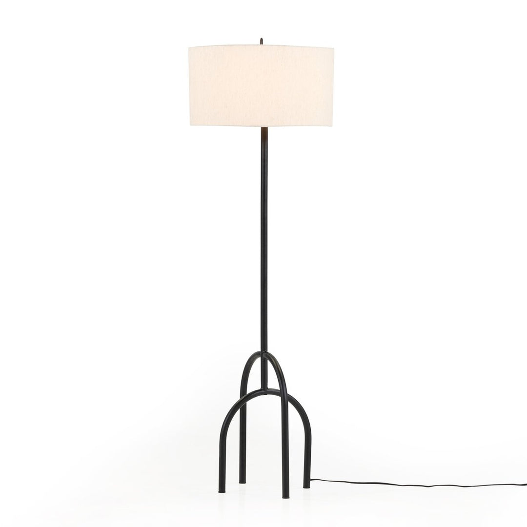 Curve Floor Lamp - Matte Black