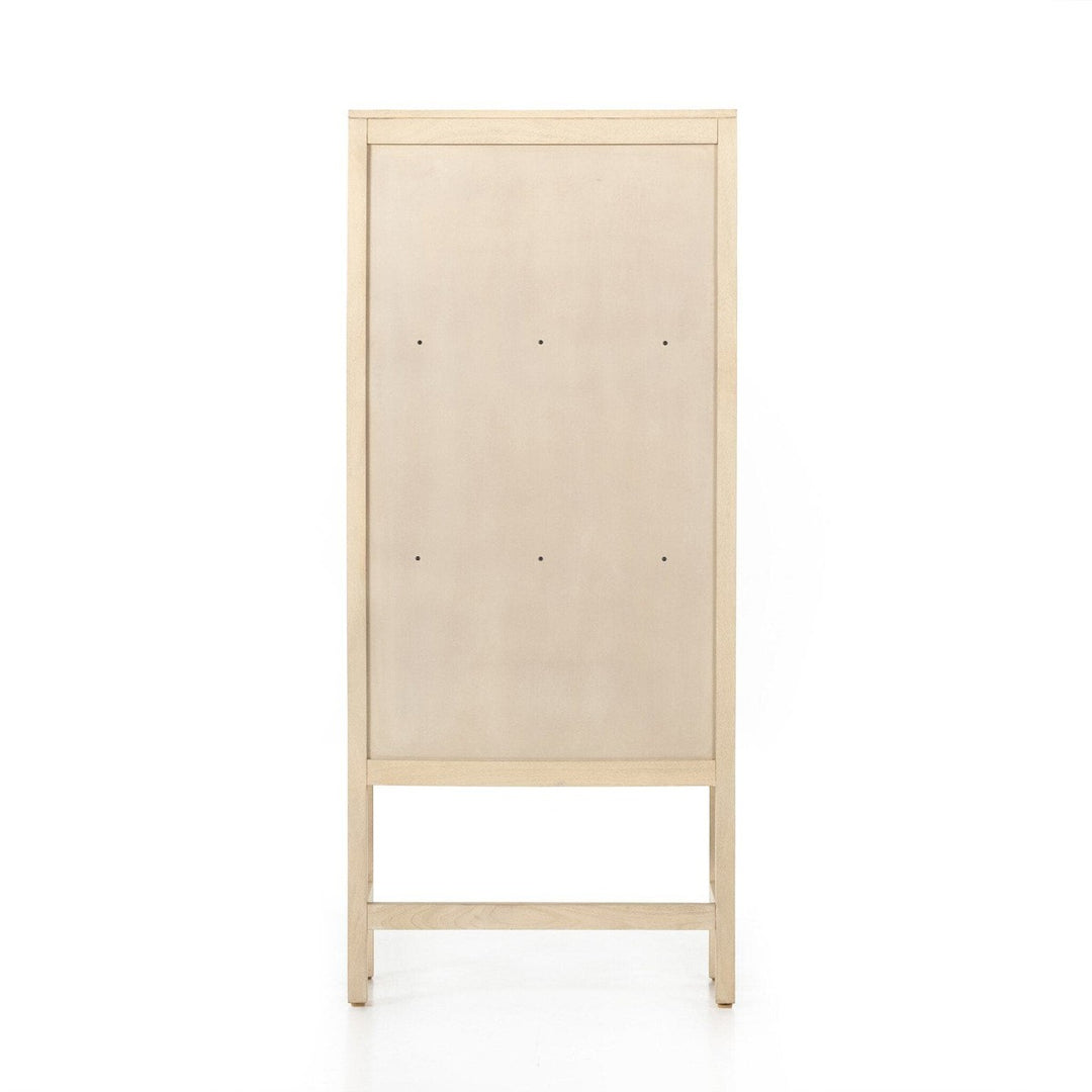 Cadence Narrow Cabinet - Natural Cane