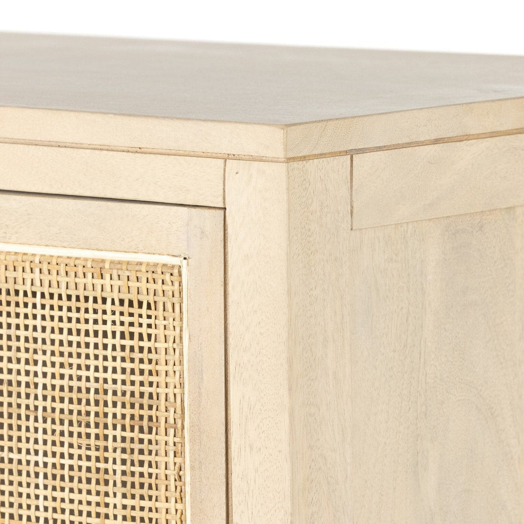 Cadence Narrow Cabinet - Natural Cane