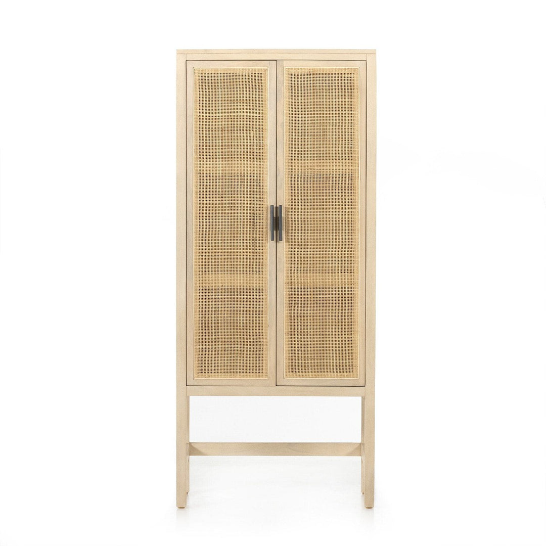 Cadence Narrow Cabinet - Natural Cane