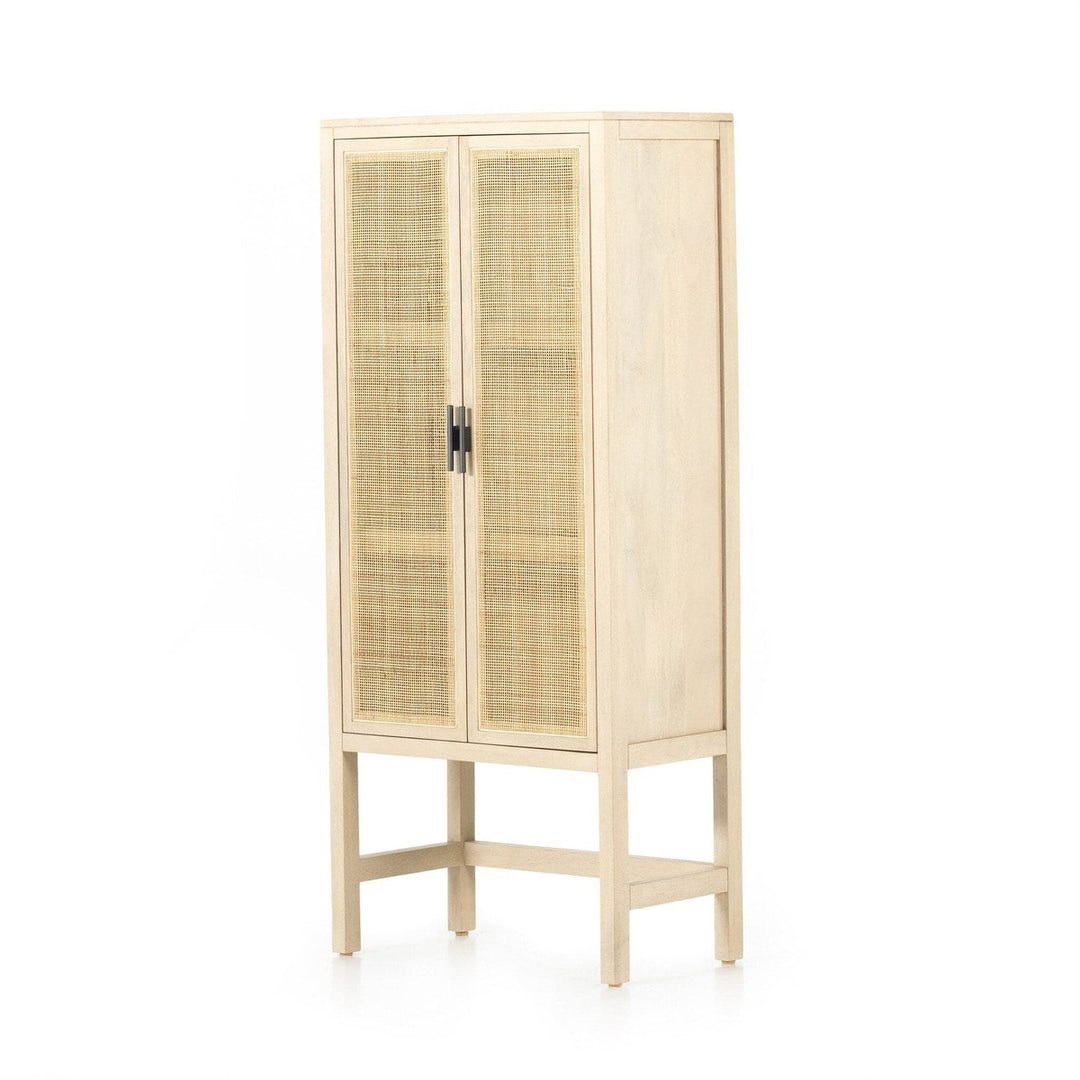 Cadence Narrow Cabinet - Natural Cane