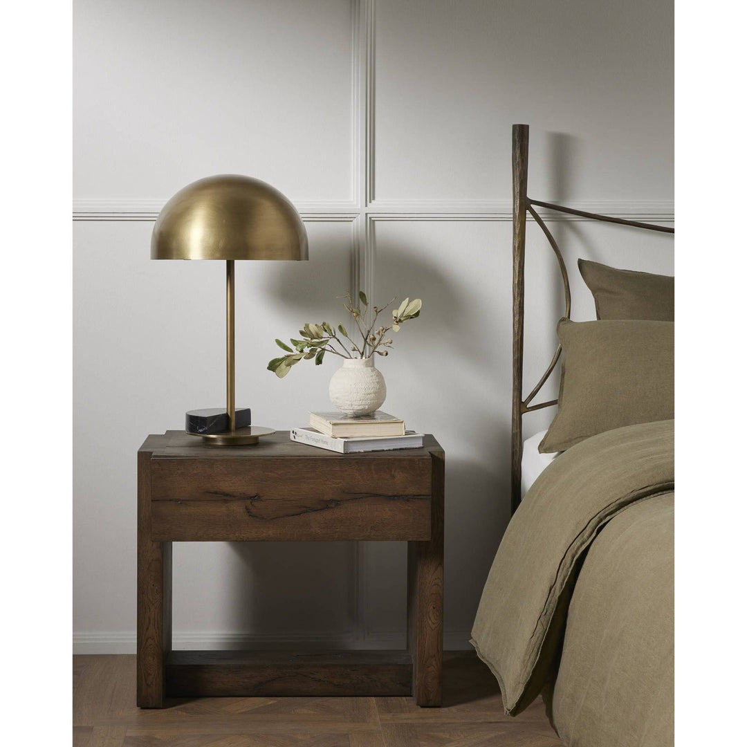 Preston Nightstand - Rustic Fawn