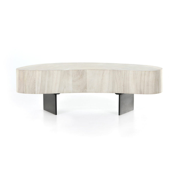 Everett Coffee Table - Bleached Guanacaste Oyster