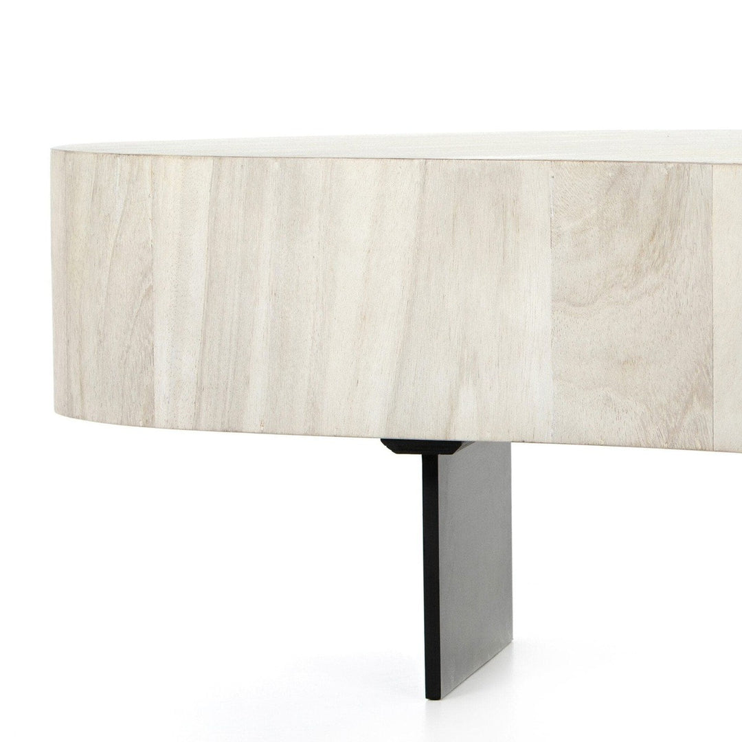 Everett Coffee Table - Bleached Guanacaste Oyster