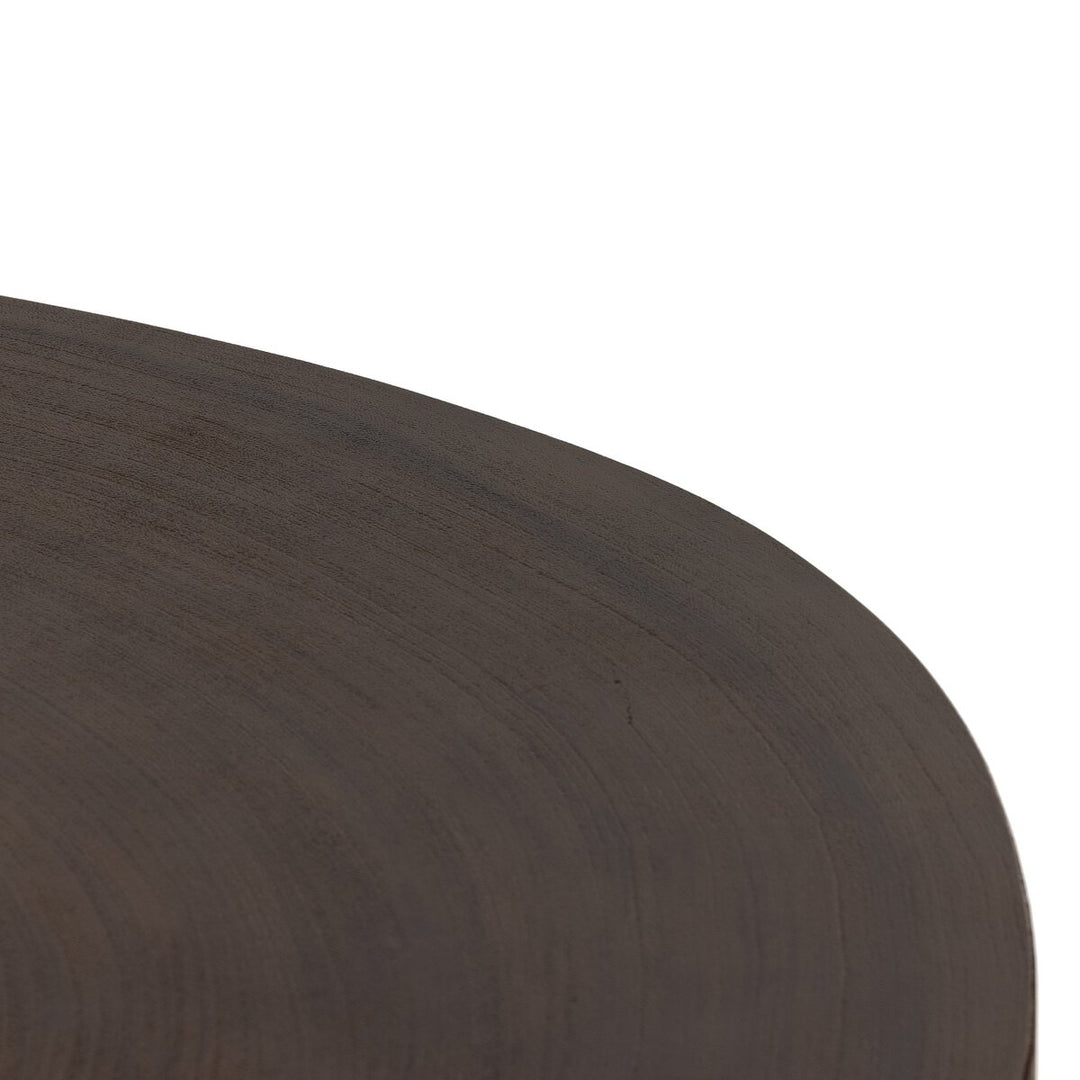 Garrett Coffee Table - Tall Piece - Smoked Guanacaste