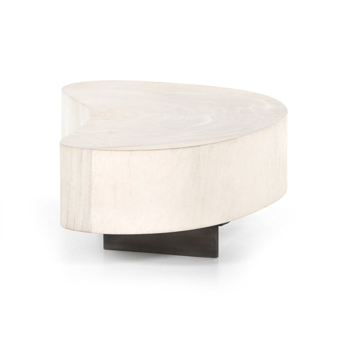 Avett Coffee Table - Bleached Guanacaste Oyster
