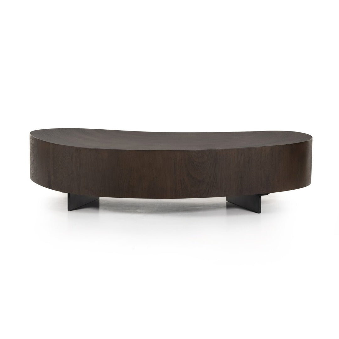 Garrett Coffee Table - Short Piece - Smoked Guanacaste