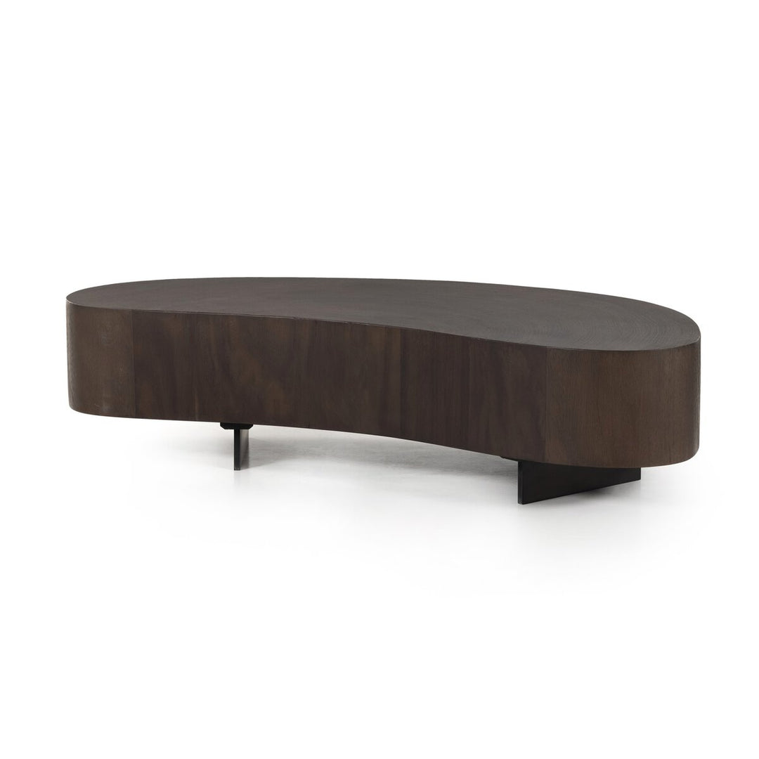 Garrett Coffee Table - Short Piece - Smoked Guanacaste