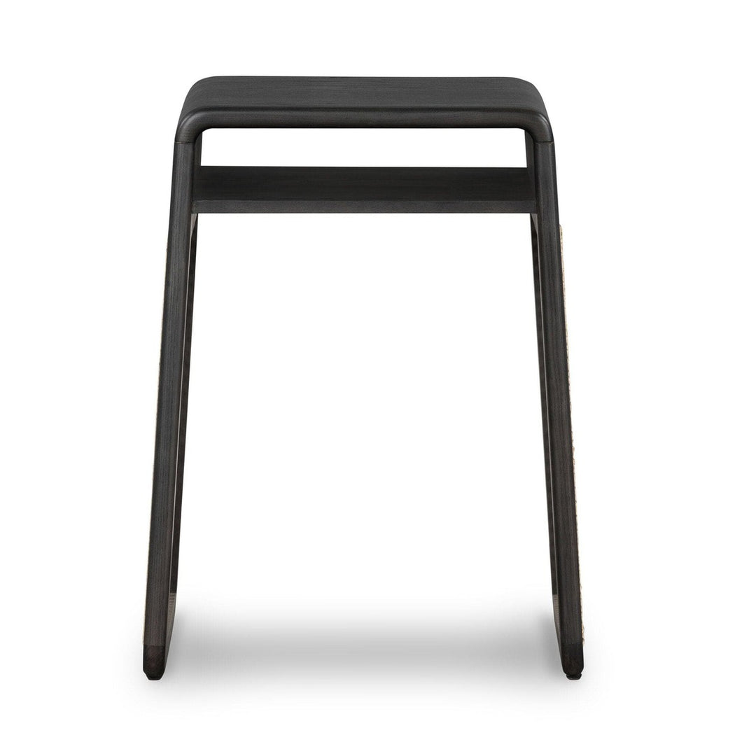 Estrella End Table - Black Wash Ash