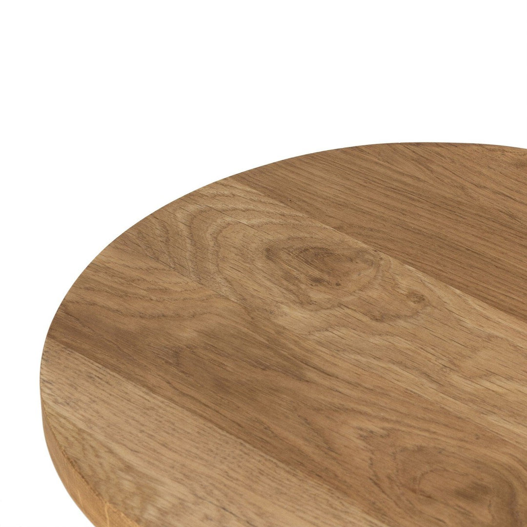 Fay Accent Table - Natural Oak