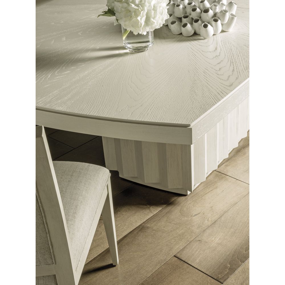 Sarto Rectangular Dining Table - Antiqued White