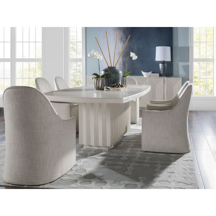 Dining Tables Sarto Rectangular Dining Table - Antiqued White