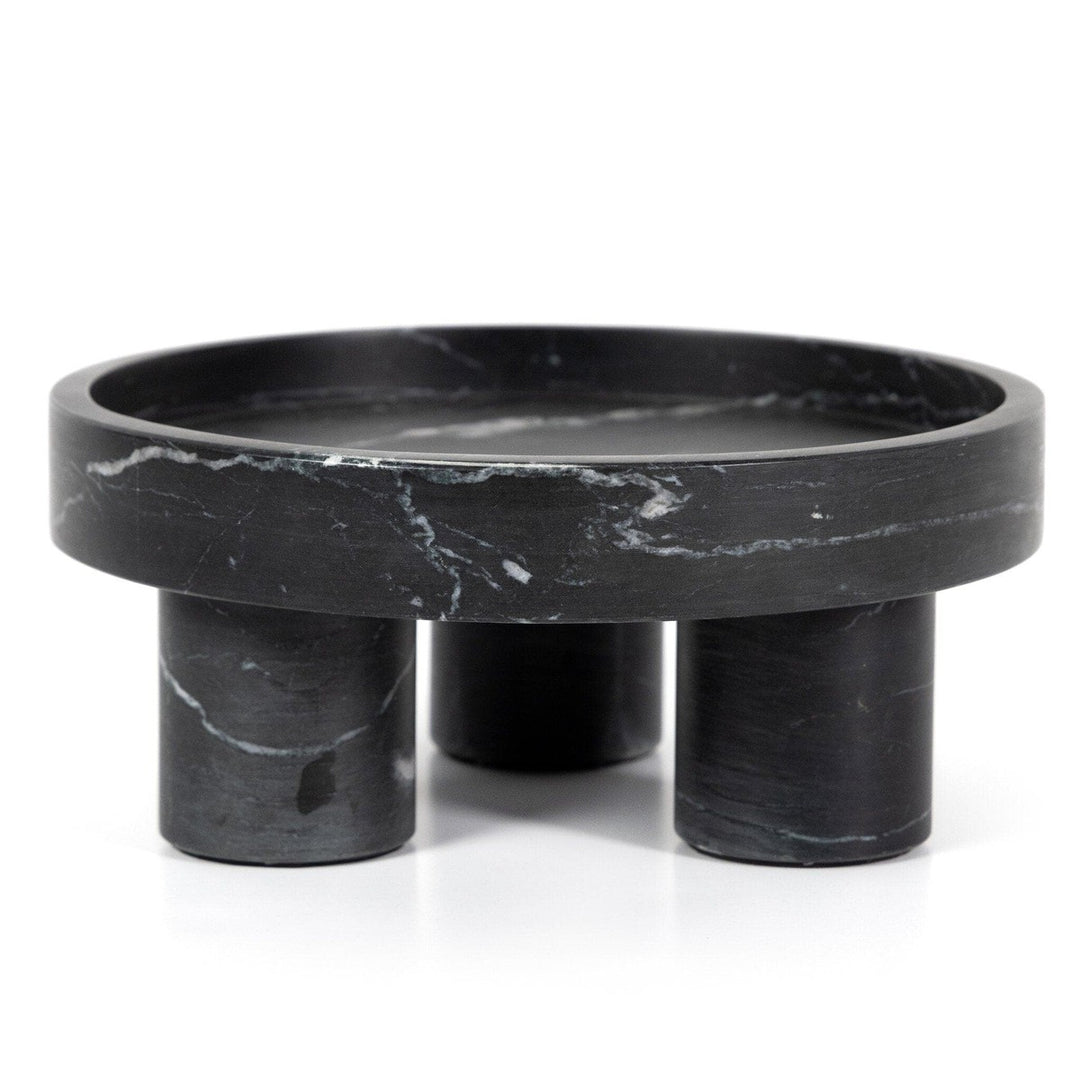 Kato Bowls, Set Of 2 - Black Marble