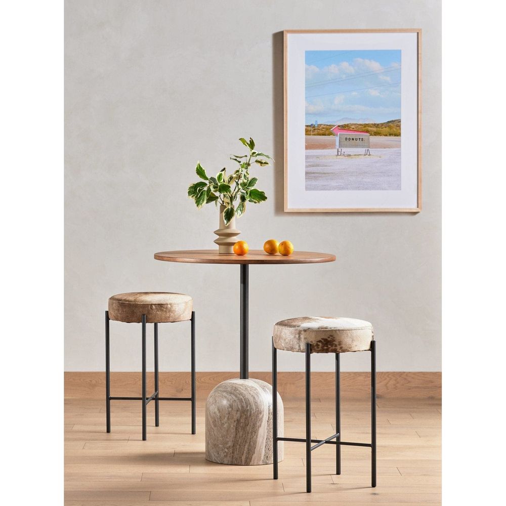 Bar & Counter Tables Farren Bar Table - Dark Natural Oak