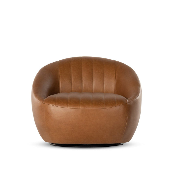 Audra Swivel Chair - Heirloom Sienna