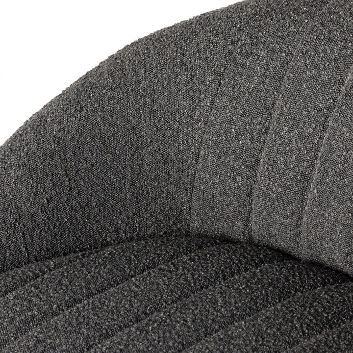 Audra Swivel Chair - Knoll Charcoal