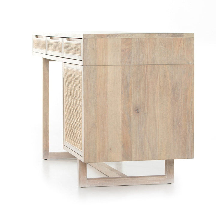 Clara Desk - Natural Cane