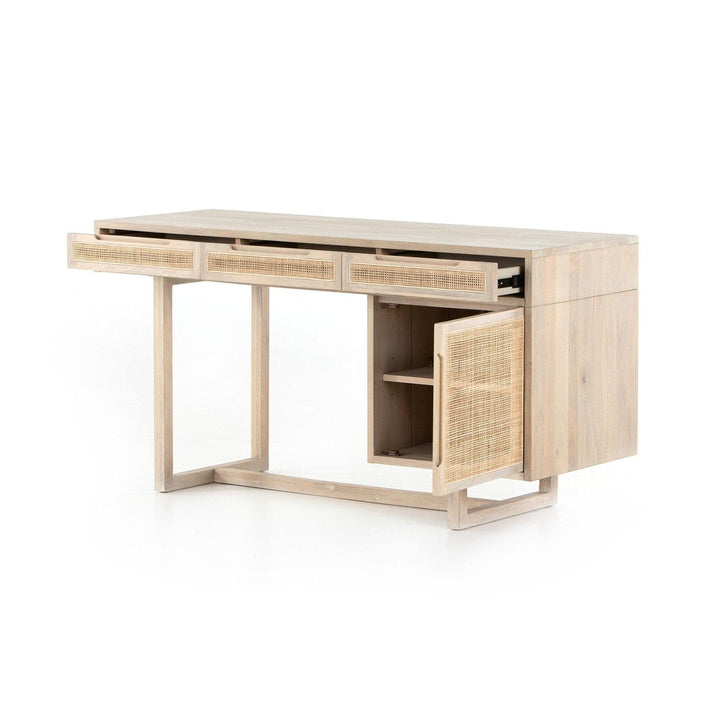 Clara Desk - Natural Cane