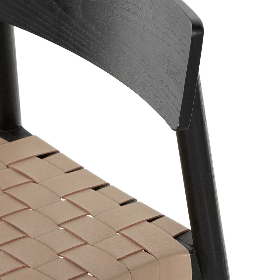 Harley Dining Chair - Almond Leather Blend