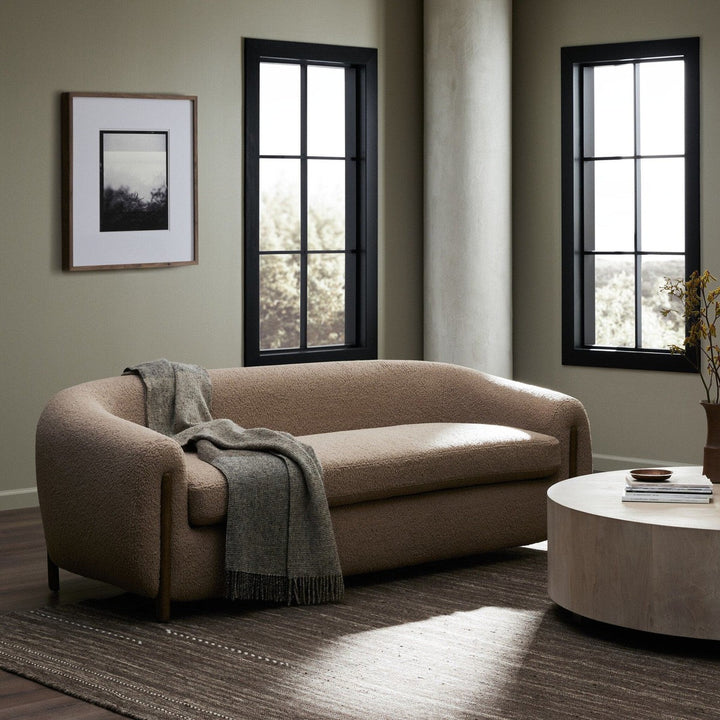 Lila Sofa - Sheepskin Camel