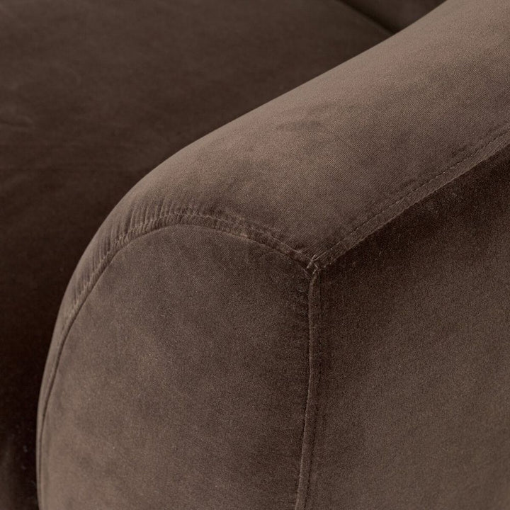Sabine Sofa-87"-Surrey Cocoa