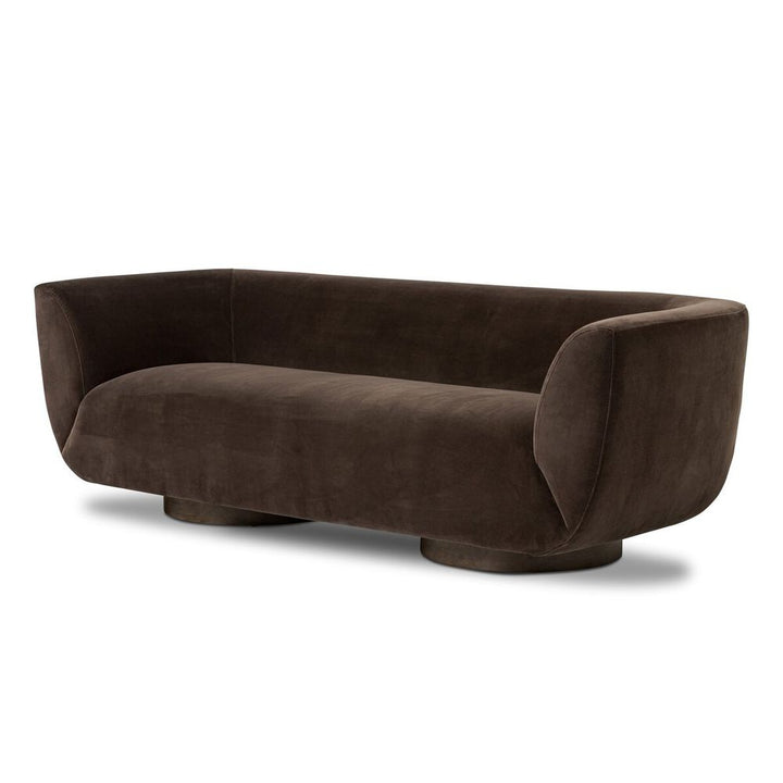 Sabine Sofa-87"-Surrey Cocoa